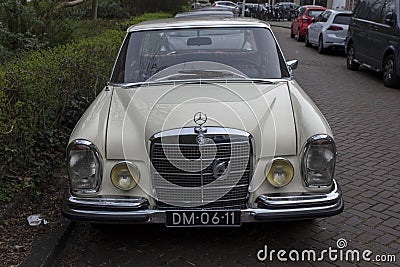 Mercedes Benz Classical 280 SE Car At Amsterdam The Netherlands 20-3-2024 Editorial Stock Photo