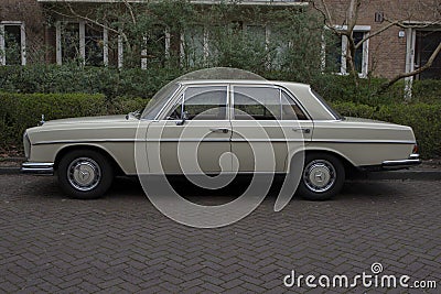 Mercedes Benz Classical 280 SE Car At Amsterdam The Netherlands 20-3-2024 Editorial Stock Photo