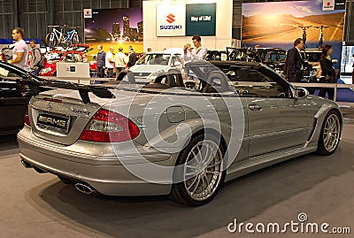 Mercedes-Benz CLK DTM AMG convertible Editorial Stock Photo