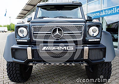 Mercedes Benz G-Class, AMG, frontview Editorial Stock Photo