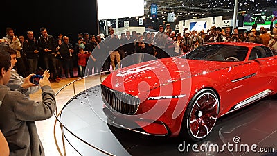 Mercedes Benz Limosine VIP Editorial Stock Photo