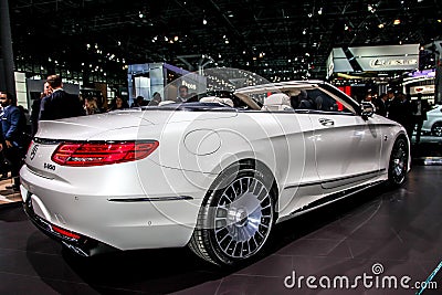 Mercedes- Benz Maybach S 650 cabriolet Editorial Stock Photo