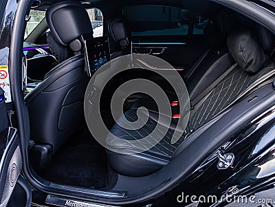 Mercedes-Benz S-class Editorial Stock Photo