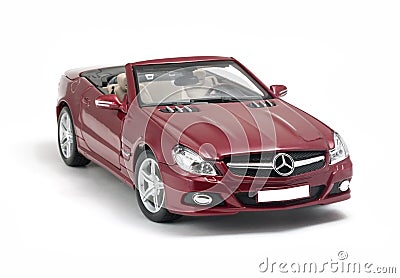 Mercedes-Benz SL 550 cabriolet car Editorial Stock Photo