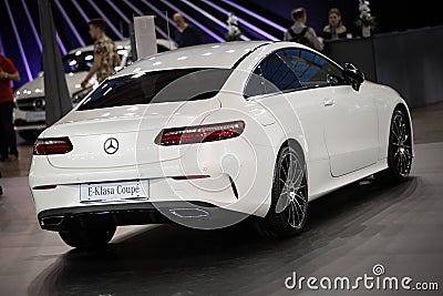 Mercedes E Klasa Coupe Editorial Stock Photo
