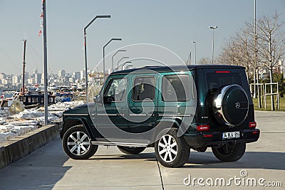 Mercedes G500 Editorial Stock Photo