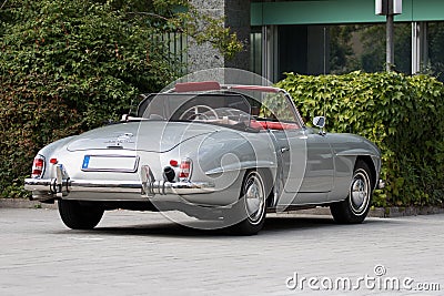 Mercedes 190 SL - Old timer Editorial Stock Photo