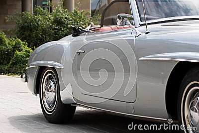 Mercedes 190 SL - Old timer Editorial Stock Photo