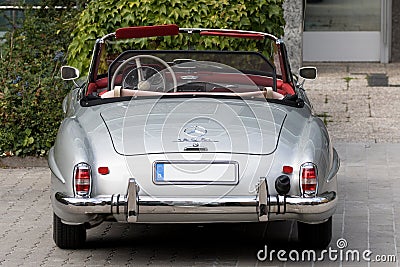 Mercedes 190 SL - Old timer Editorial Stock Photo