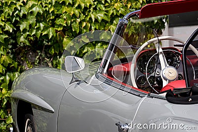 Mercedes 190 SL - Old timer Editorial Stock Photo