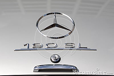 Mercedes 190 SL - Old timer Editorial Stock Photo