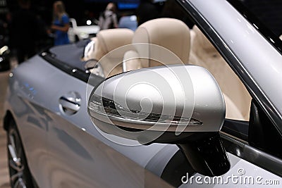 Mercedez Benz S560 Cabriolet in Geneva International Motor Show GIMS 2019 Editorial Stock Photo