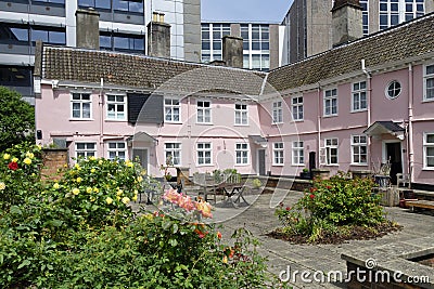 Merchant Venturers Almshouses Stock Photo