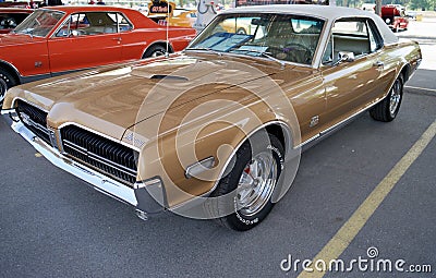 Mercury Cougar Vintage Automobile Editorial Stock Photo