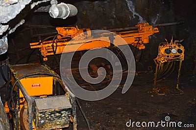 Mercury Mining Park of Almaden UNESCO World Heritage, Spain Stock Photo