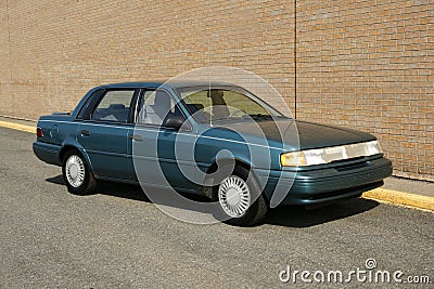 Mercury Topaz Used Car Stock Photo