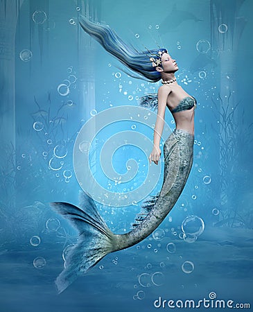 Mermaid Stock Photo