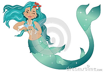 Mermaid Vector Illustration