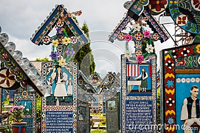 Merry Cemetery Stock Photo