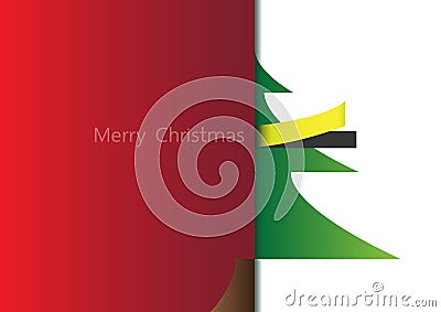 Merry Christmas card Stock Photo