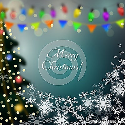 Merry Christmas Vector Illustration