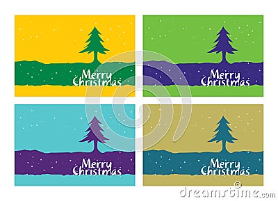 Merry Christmas Greetings Stock Photo