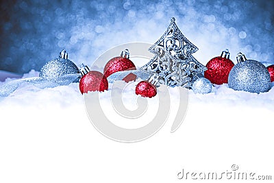 Merry christmas and happy new year card Stock Photo