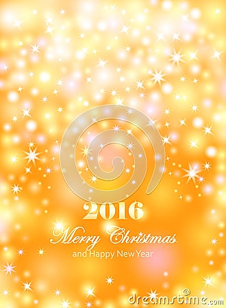 Merry Christmas and Happy New Year celebrations flyer, banner Vector Illustration