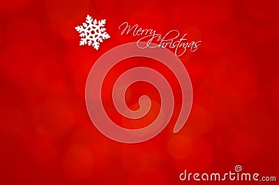 Merry Christmas - holiday flat background Stock Photo