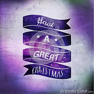 Merry Christmas Season Greetings Vector Design Stock Photo