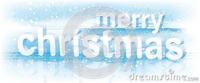 Merry christmas text/vector Stock Photo