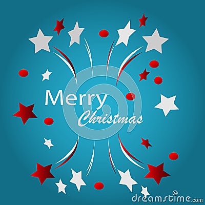 Merry christmass illustration design Vector Illustration