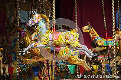 Merry go Round Stock Photo