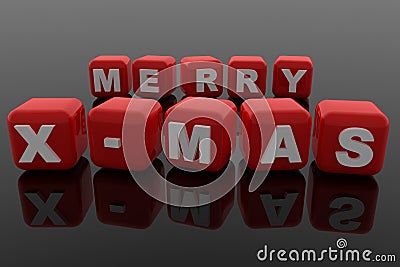 Merry X-Mas Stock Photo