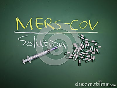 Mers syndrome Stock Photo