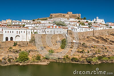 Mertola Town in Portugal Stock Photo