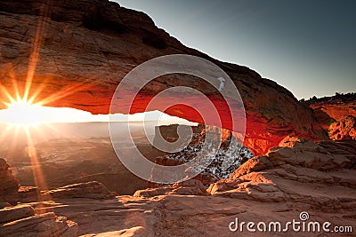 Mesa Arch Stock Photo