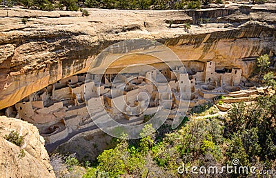 Mesa Verde National Park Stock Photo