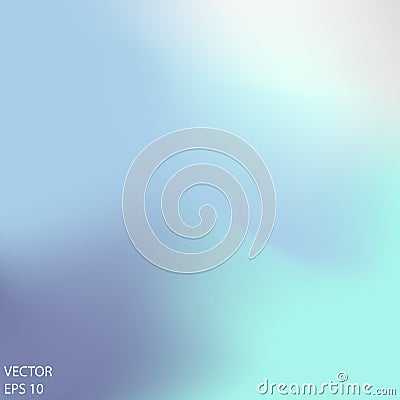 Mesh gradient light blue background Stock Photo