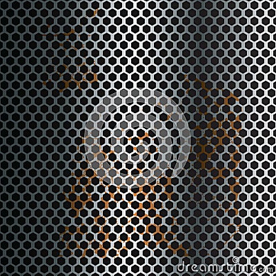 mesh wire texture. Vector illustration decorative background design Cartoon Illustration