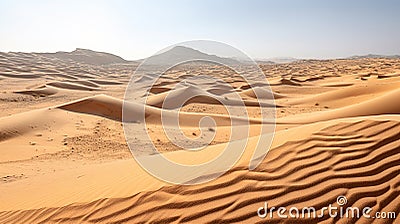 A Mesmerizing Aerial View of A Vast Desert Landscape Background Stock Photo