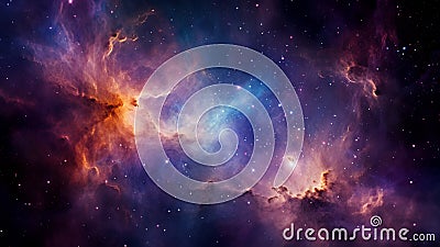 A mesmerizing display of cosmic beauty, AI Generative Stock Photo