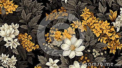 Mesmerizing Fractal Trees: Exploring Complexity in Digital Art Stock Photo