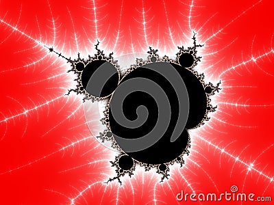 A mesmerizing journey into the boundless mathematical depths of the Mandelbrot fractal Stock Photo