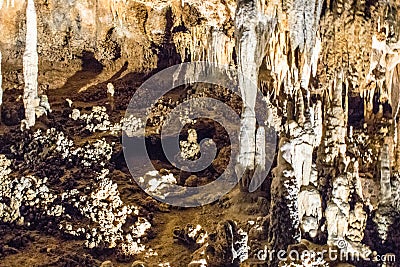 The mesmerizing natural wonder of Luray Caverns Stock Photo