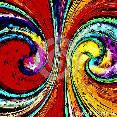 The Mesmerizing Tapestry of Intricate Patterns A Kaleidoscope of Line based Background Art generative ai illustration Cartoon Illustration