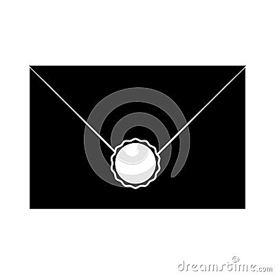 message envelope mail icon image Cartoon Illustration