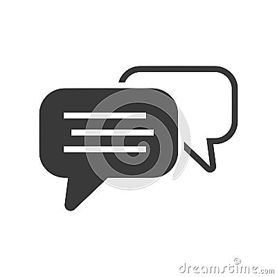 Messaging Icon Vector Vector Illustration