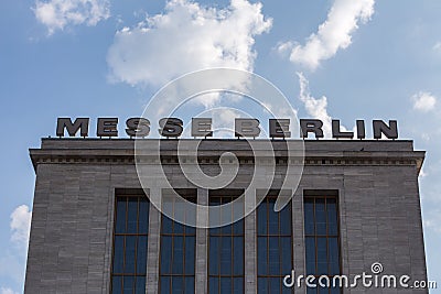 Messe buildings berlin germany Editorial Stock Photo