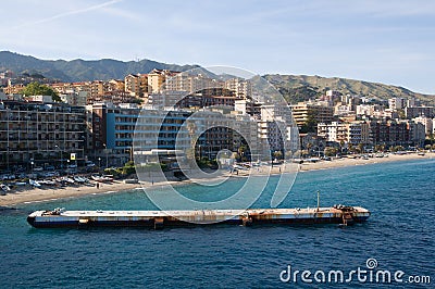 Messina, Sicily, Italy Editorial Stock Photo